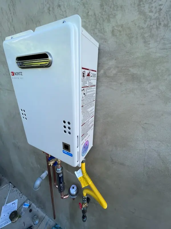 Tankless water heater installation for Tamiami homes